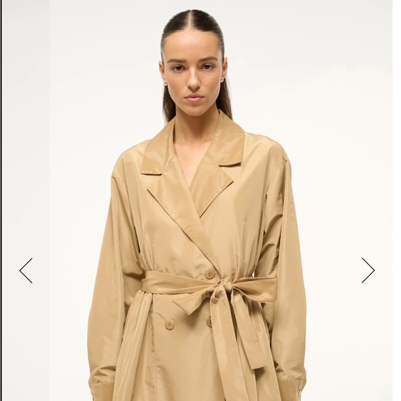 STAUD Fawn Trench Coat - Picture 2 of 6